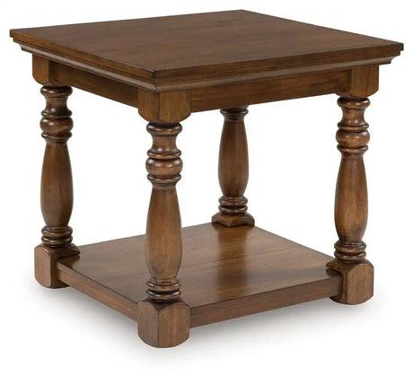 Sturlayne - Rectangular End Table - Brown - Best Buy Furniture