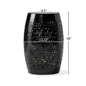 RUBY Side Table — Lace Cut Metal End Table for Outdoor & Indoor Use