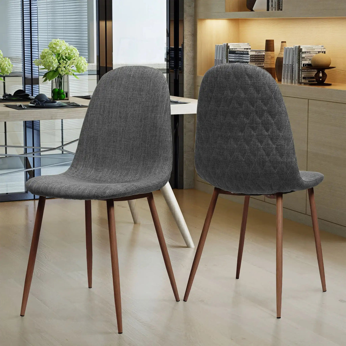 Elegant Dining Chair Set With Fabric - Best Buy Furniture