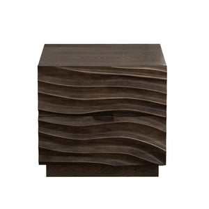 Solid Wood Nightstands with 2 Drawers