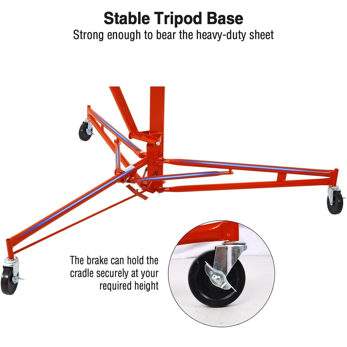 Drywall Lift 11FT - Heavy Duty Sheetrock Hoist