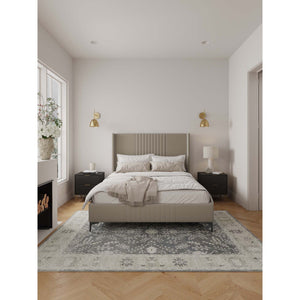 Promenade - Bed With Upholstered Headboard And Slats