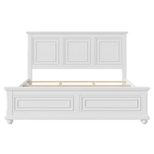 Vintage Tall Headboard Bed