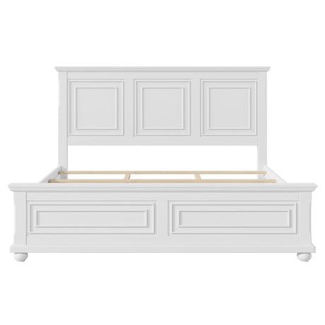 Vintage Tall Headboard Bed