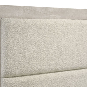Strout - 4 Piece Queen Bedroom Set With Upholstered Headboard - Rustic