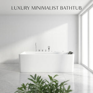 67-Inch Single-Person Luxury Whirlpool Bathtub