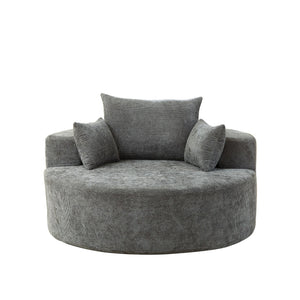 Single Sofa, Sleeper Chair For Living Room - Gray