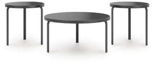 Dorylin - Occasional Table Set (Set of 3) - Black - Best Buy Furniture