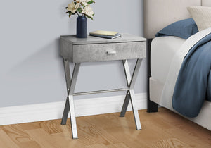 Accent Side X Table, Storage Drawer, Contemporary & Modern - Best Buy Furniture