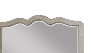 Scallop Shaped Mirror - White Poplar