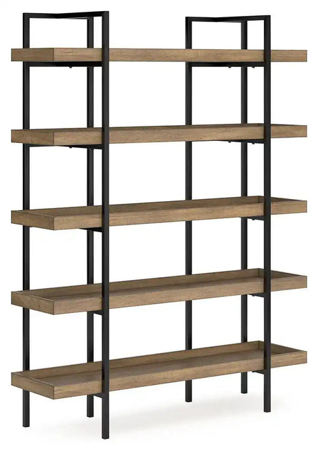 Montia - Bookcase - Light Brown - Best Buy Furniture