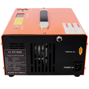 PCP Air Compressor, 4500PSI Portable PCP Airgun Compressor with Built-in Converter