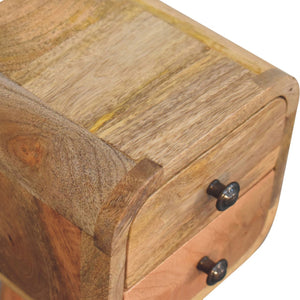 Curved Nightstand,
