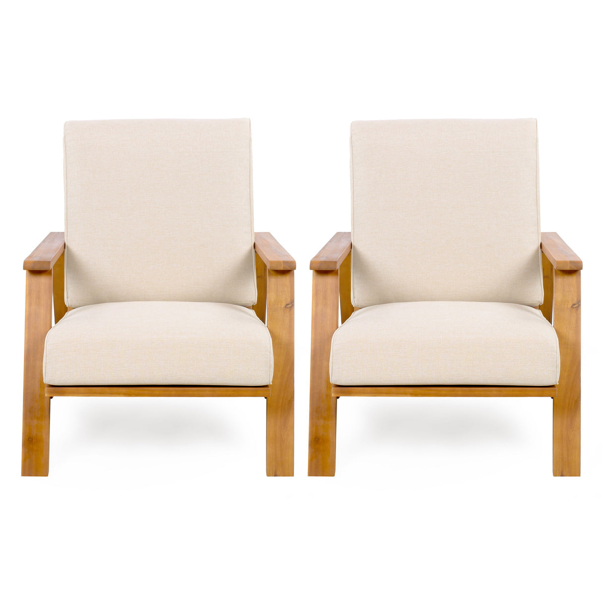 Outdoor Patio Lounge Chair (Set of 2)