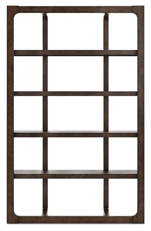 Breckington - Bookcase - Dark Brown - Best Buy Furniture