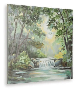 Evermaddick - Wall Art - Green / Gray / White - Best Buy Furniture
