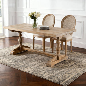 French Style Solid Wood Frame Seating for Dining
