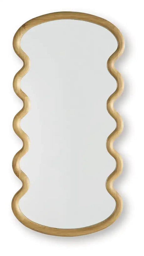 Serendis - Accent Mirror - Brown - Best Buy Furniture