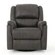 Contemporary Glider Recliner With Swivel Function - Best Buy Furniture