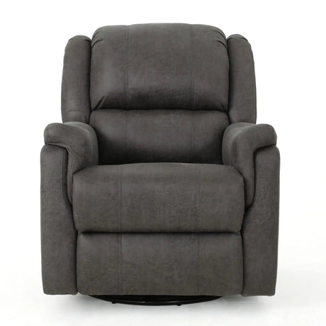 Contemporary Glider Recliner With Swivel Function - Best Buy Furniture