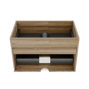Grace 30 Rough Oak Bathroom Vanity