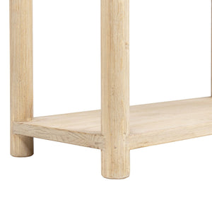 Milo - Console Table With Lower Shelf - Natural