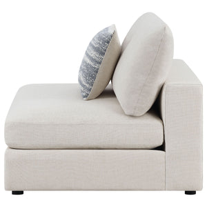 Duncan- Armless Chair With Removable Cushions
