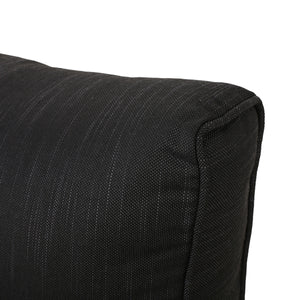 Sterling V-Shaped Outdoor Aluminum 5 Seater Sofa Set with Cushions