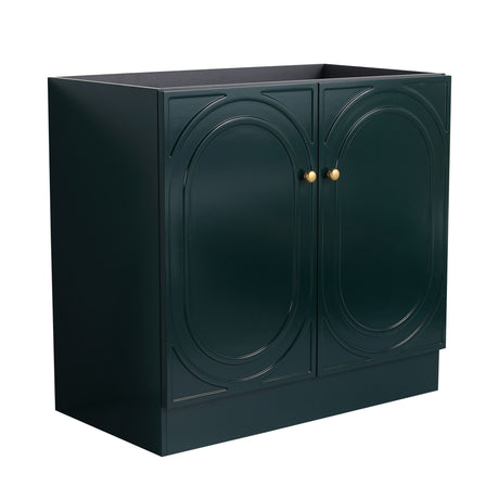 Modern Freestanding Bathroom Vanity With Soft Close Cabinet Doors