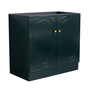 Modern Freestanding Bathroom Vanity With Soft Close Cabinet Doors