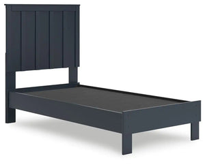 Simmenfort - Platform Bed With Panel Headboard - Best Buy Furniture