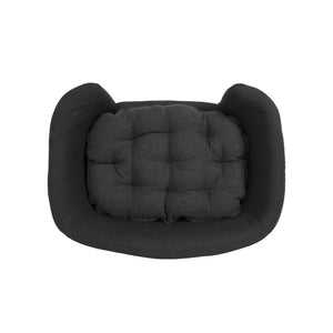 Elevated Dog Bed Frame for Small Dogs with Rubber Wood Legs