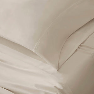 4-Piece Cal King Stretch Jersey Sheet Set with Snug-Fit Stretch - Grey