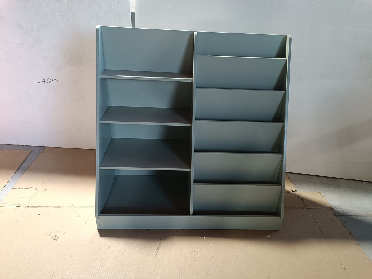 Kids Bookshelf and Toy Storage Organizer