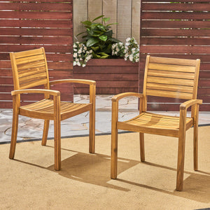 Outdoor Dining Chair Set of 2