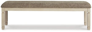 Bolanburg - Extra Large UPH DRM Bench - Brown / Beige