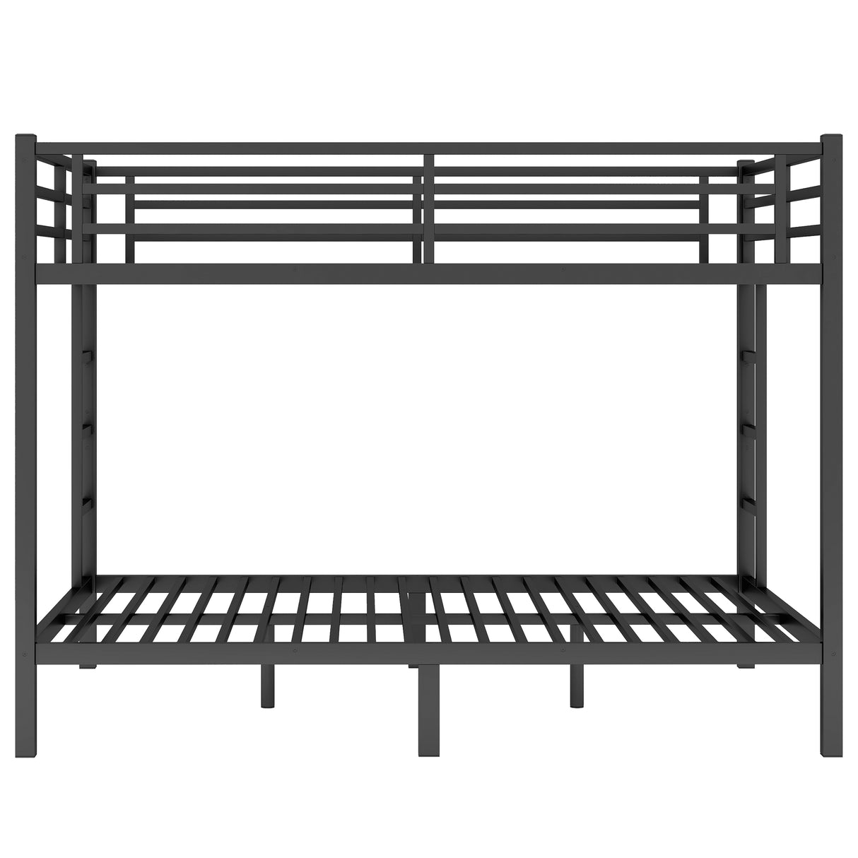 Metal Queen Over Queen Bunk Bed for Teens and Adults