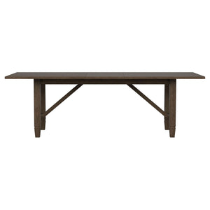 Jamie - Rectangular Dining Table With Extension Leaf - Light Brown