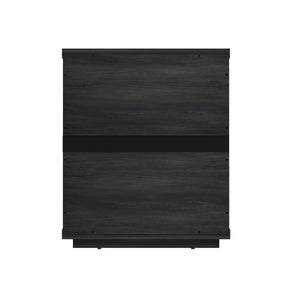 Evelyn - Nightstand With 3 Drawers, Smooth Rounded Edges