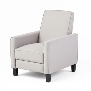 Upholstered Push Back Recliner Chair For Living Room