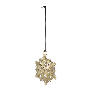3.5" Snowflake Hanging Ornament Set of 12