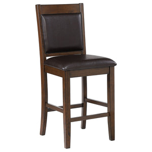 Ferrara - 5 Piece Counter Height Dining Set With Chairs - Walnut