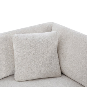 83.5" Modern Flared Arms Sofa (Beige)