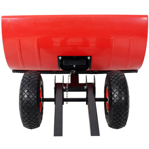 Dual Bar Snow Shovel with Wheels