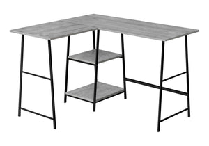 Computer Desk, Home Office, Corner, Storage Shelves, L Shape, Work, Laptop, Contemporary, Modern - Best Buy Furniture