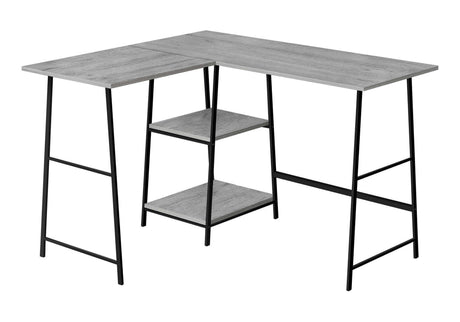Computer Desk, Home Office, Corner, Storage Shelves, L Shape, Work, Laptop, Contemporary, Modern - Best Buy Furniture