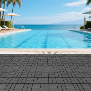 Plastic Interlocking Decking Tiles - Perfect for Any Outdoor Space