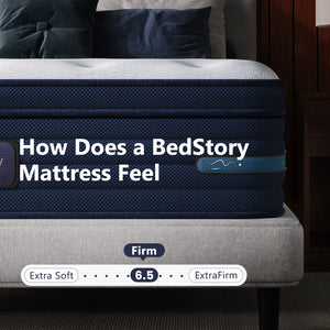 Bedstory Spine Align 12" Full Firm Pressure Relieving Cooling Hybrid Mattress