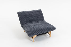 Bean Bag Chair for Adults with Solid Wood Frame