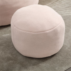 Bedding Bean Bag Sofa Chair High Pressure Foam With Footrest